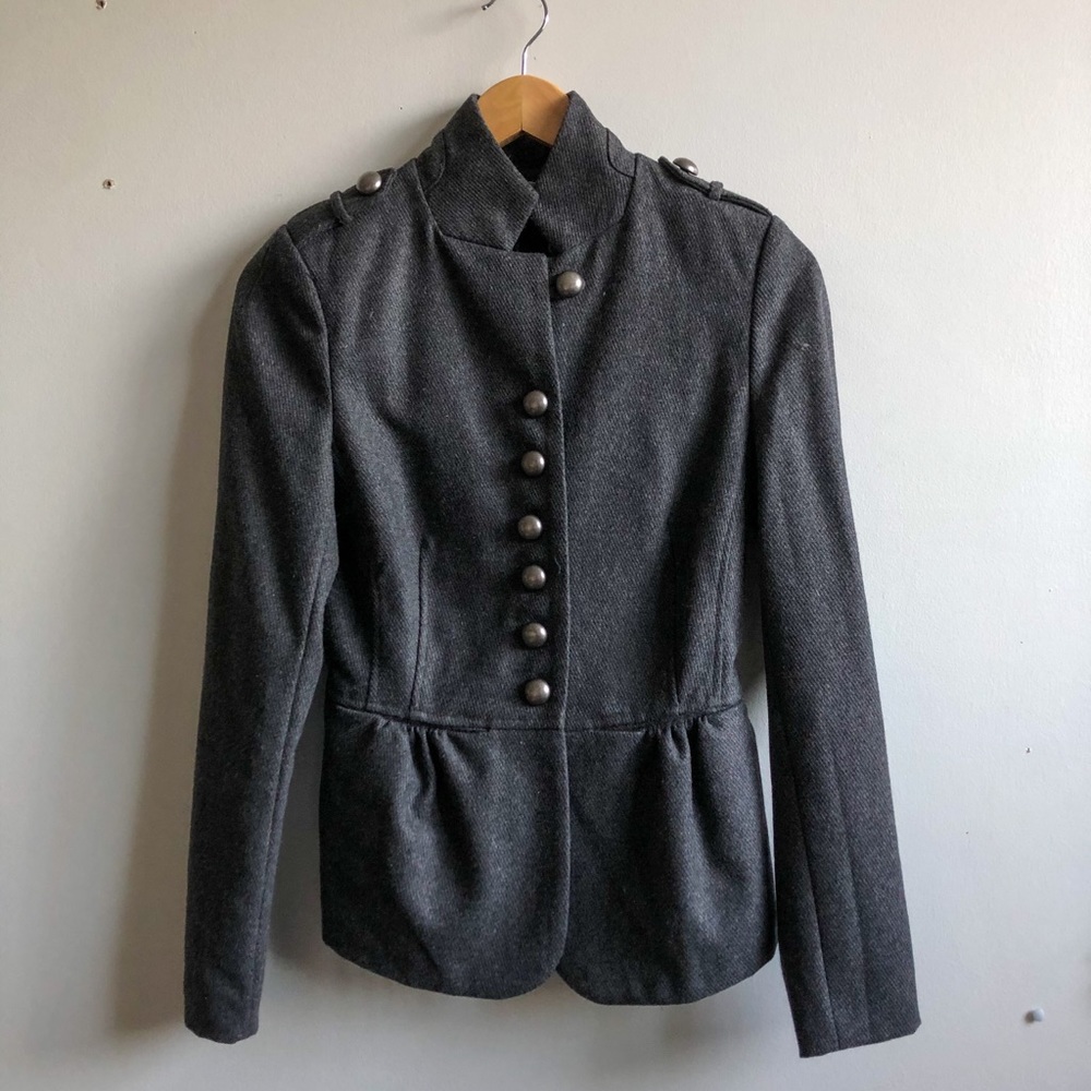 Costa Blanca Military Style Jacket EUC